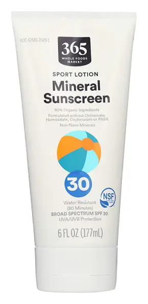 365 Everyday Value Mineral Sport Sunscreen Lotion SPF 30