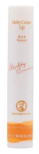 Rohto Mentholatum Melty Cream Lip Balm SPF 25+++ Rich Honey