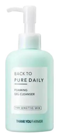 Thank You Farmer Back To Pure Daily Foaming Gel Cleanser