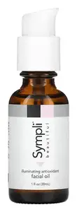 Sympli Beautiful Illuminating Antioxidant Facial Oil with Argan, Marula, Rosehip & Orange Oi