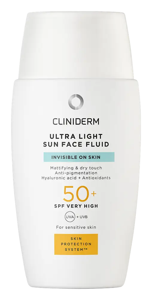 Cliniderm Ultra Light Sun Face Fluid SPF 50+