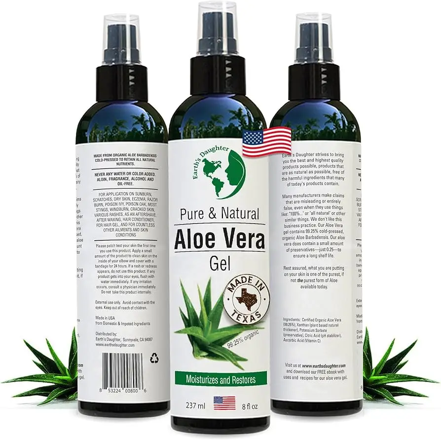 Earth’s Daughter Pure & Natural Aloe Vera Gel