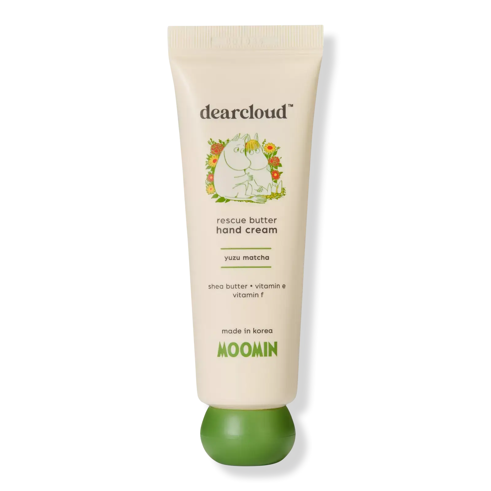 Dearcloud Rescue Butter Hand Cream Moomin Yuzu Matcha