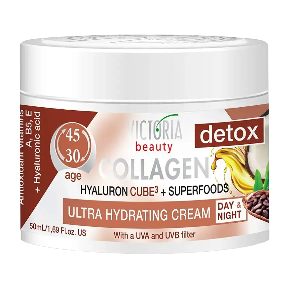 Victoria Beauty Collagen Hyaluron Cube & Superfoods Ultra Hydrating Cream