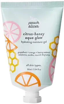 Peach Slices Citrus-Honey Aqua Glow