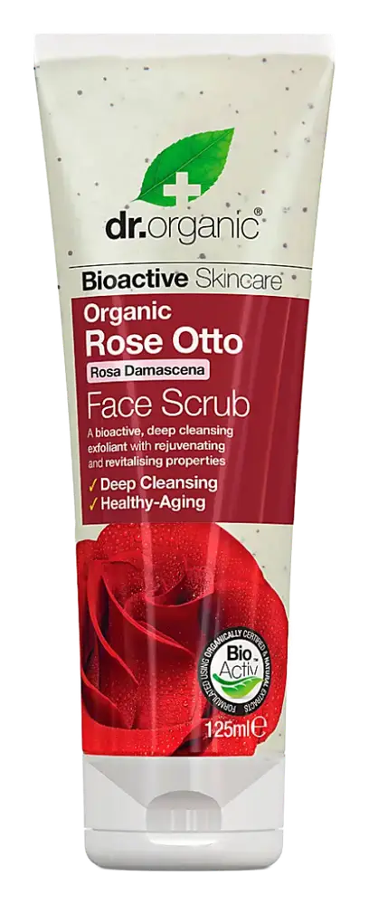 Dr. Organic Rose Otto Face Scrub
