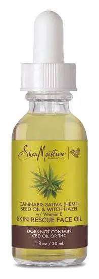 Shea Moisture Cannabis & Witch Hazel Skin Rescue Facial Oil