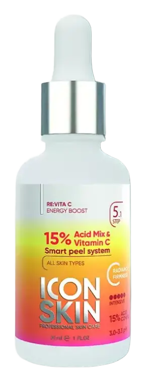 Icon Skin 15% Acid Mix & Vitamin C Smart Peel System