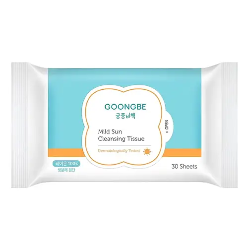 Goongbe Mild Sun Cleansing Tissue