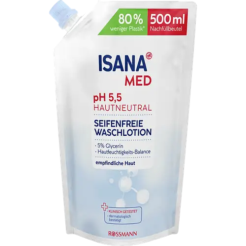 ISANA Med Seifenfreie Waschlotion