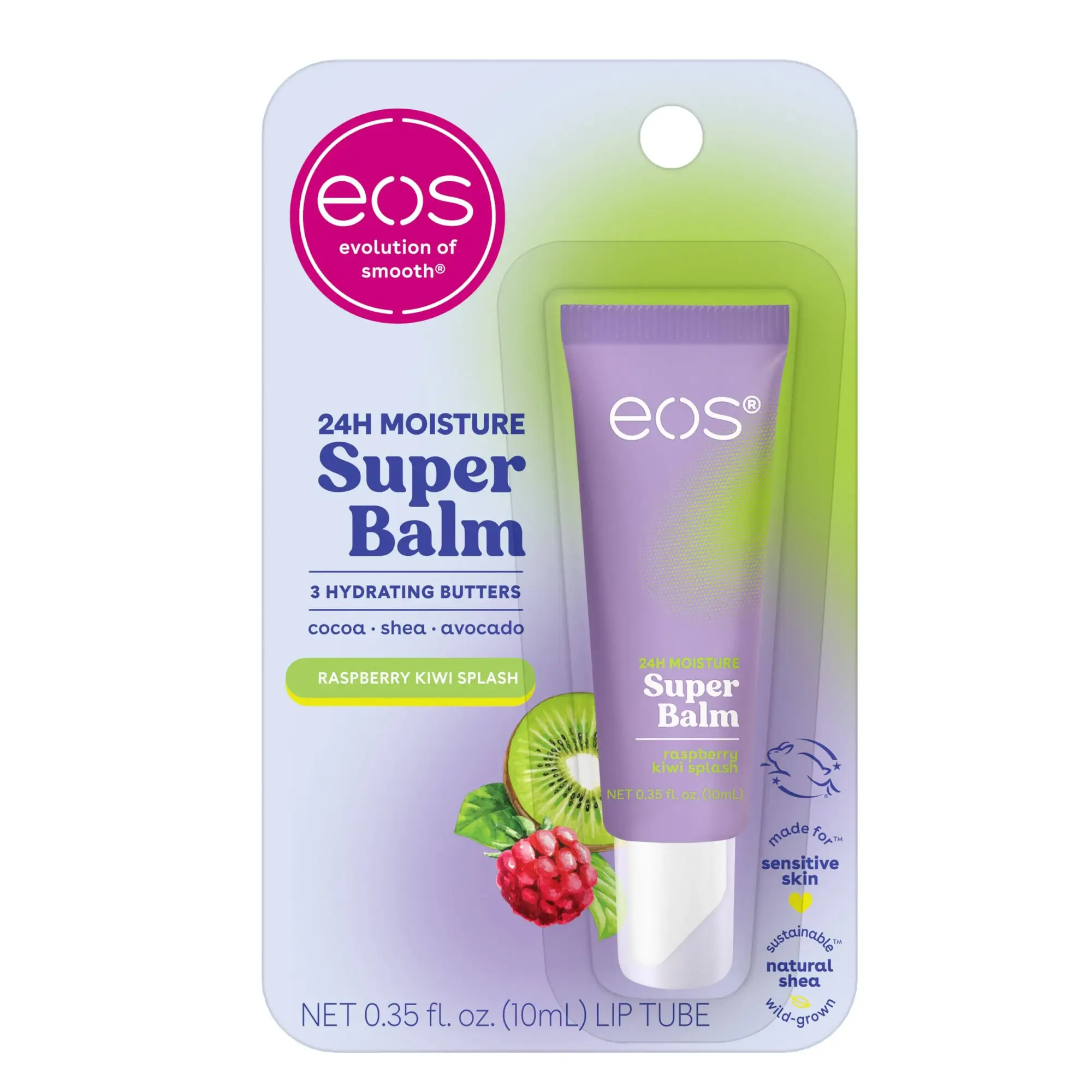 EOS Super Balm Raspberry Kiwi Splash