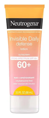 Neutrogena Invisible Daily Defense Sunscreen Lotion SPF 60+ With Fragrance