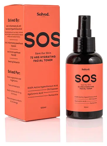 Solved Labs SOS Hypochlorous Acid Facial Toner