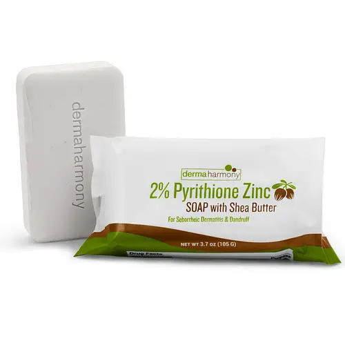 DermaHarmony 2% Pyrithione Zinc (ZnP) Shea Butter Bar Soap