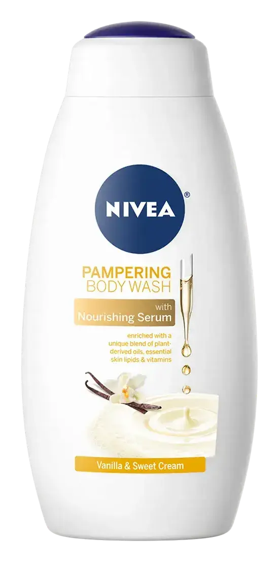 Nivea Pampering Body Wash Vanilla And Sweet Cream