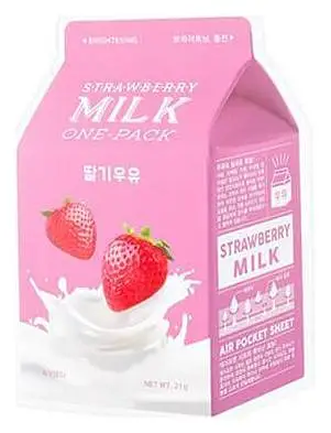 A'Pieu Milk Sheet Mask Strawberry