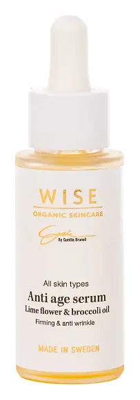 Wise Organic Skincare Anti Age Serum Lime Flower & Broccoli Oil