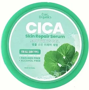 Ever Organics Cica Skin Repair Serum Soothing Gel