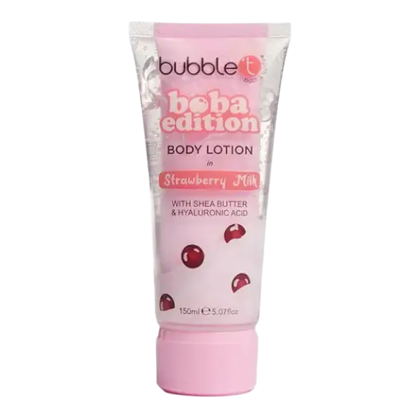 Bubble 'T Boba Edition Body Lotion Strawberry Milk