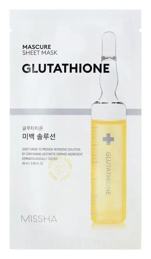 Missha Mascure Sheet Mask Glutathione
