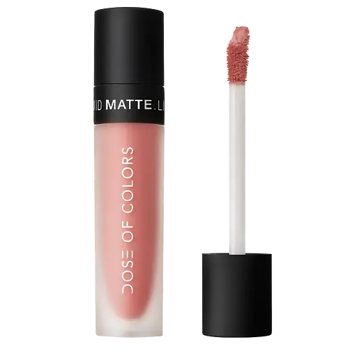 Dose Of Colors Liquid Matte Lipstick Bare With Me