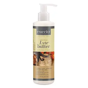 Cuccio Lyte Ultra Sheer Body Butter Vanilla Bean & Sugar