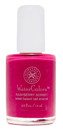 Honeybee Gardens Watercolors Nail Enamel Raspberry Sorbet