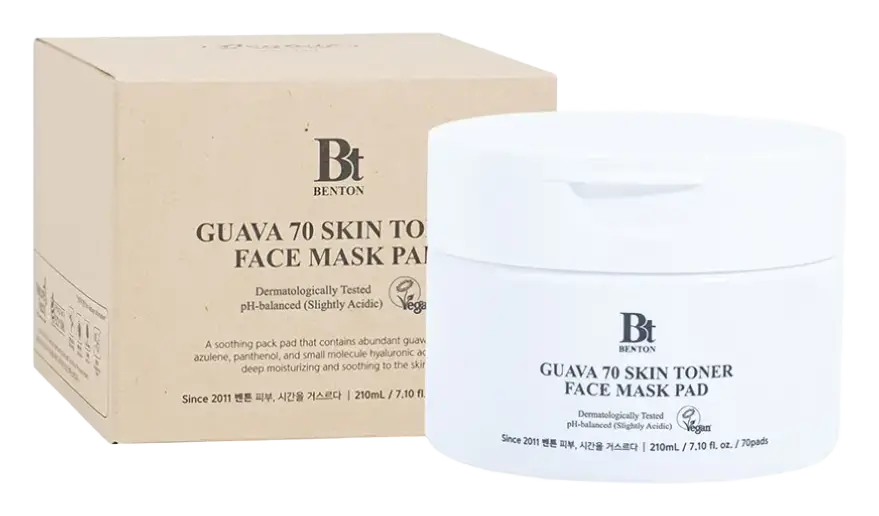 Benton Guava 70 Skin Toner Face Mask Pad