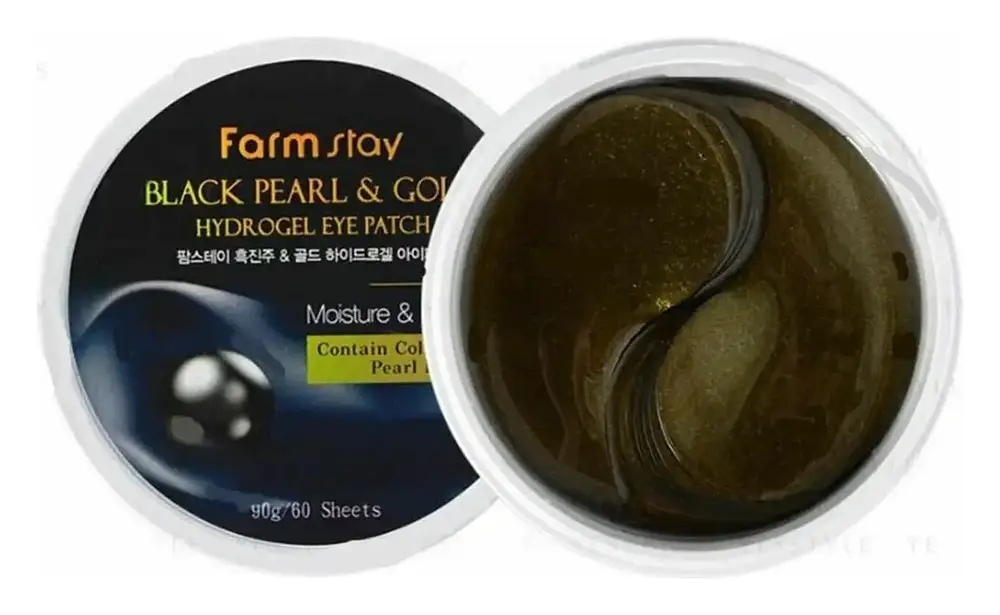 Farm Stay Black Pearl & Gold Hydrogel Eye Patch