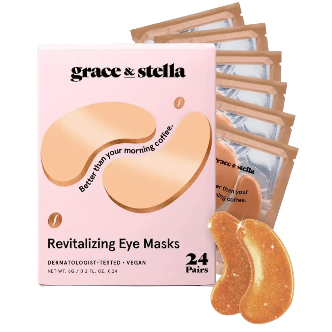 Grace & Stella Revitalizing Bronze Eye Masks