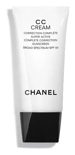 Chanel CC Cream Super Active Complete Correction Sunscreen Broad Spectrum SPF 50 Beige 30