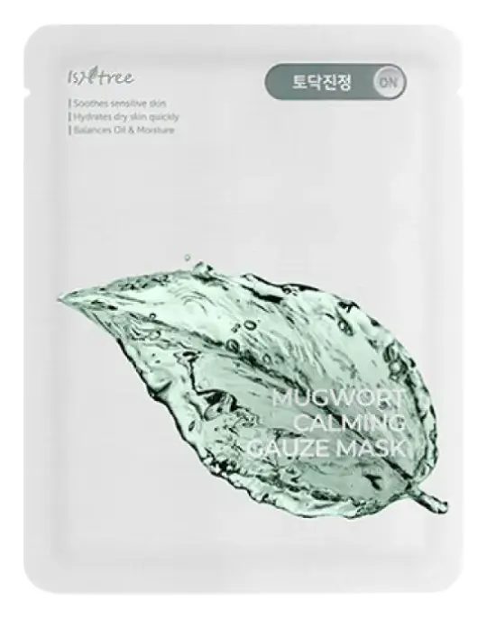 Isntree Mugwort Calming Gauze Mask