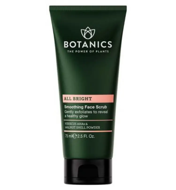 Botanics All Bright Smoothing Face Scrub