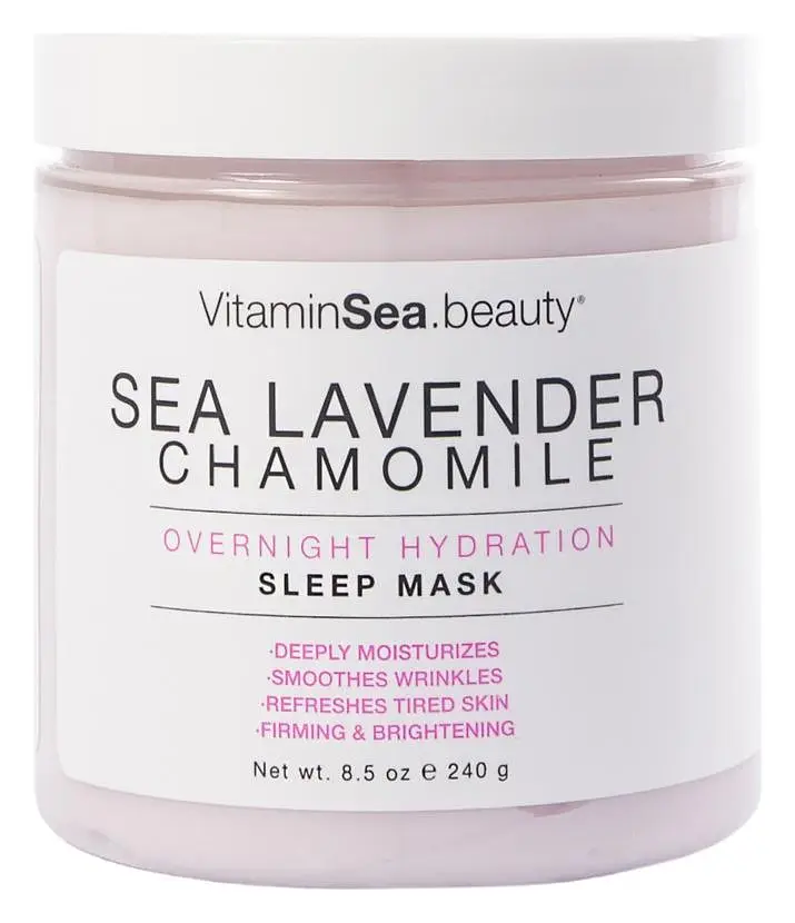 Vitamins and Sea beauty Sea Lavender Chamomile Overnight Hydration Sleep Mask