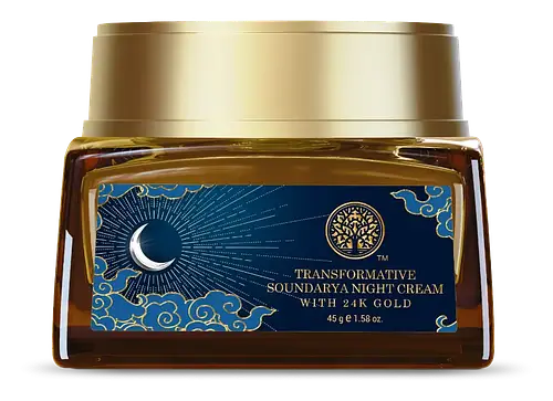 Forest Essentials Transformative Soundarya Night Cream With 24K Gold