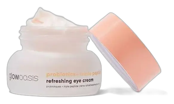 Glow Oasis Probiotics + Triple Peptide Refreshing Eye Cream