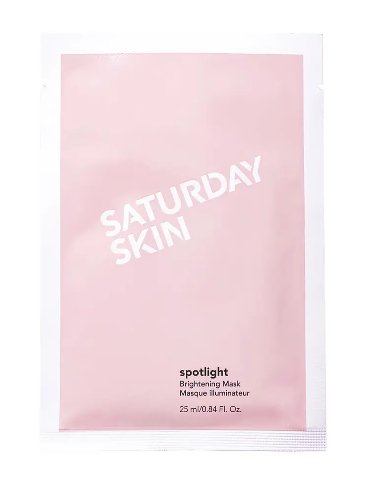 Saturday Skin Spotlight Brightening Mask