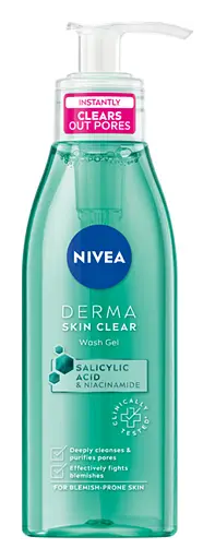 Nivea Derma Skin Clear Wash Gel