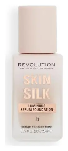 Revolution Beauty Skin Silk Serum Foundation F3
