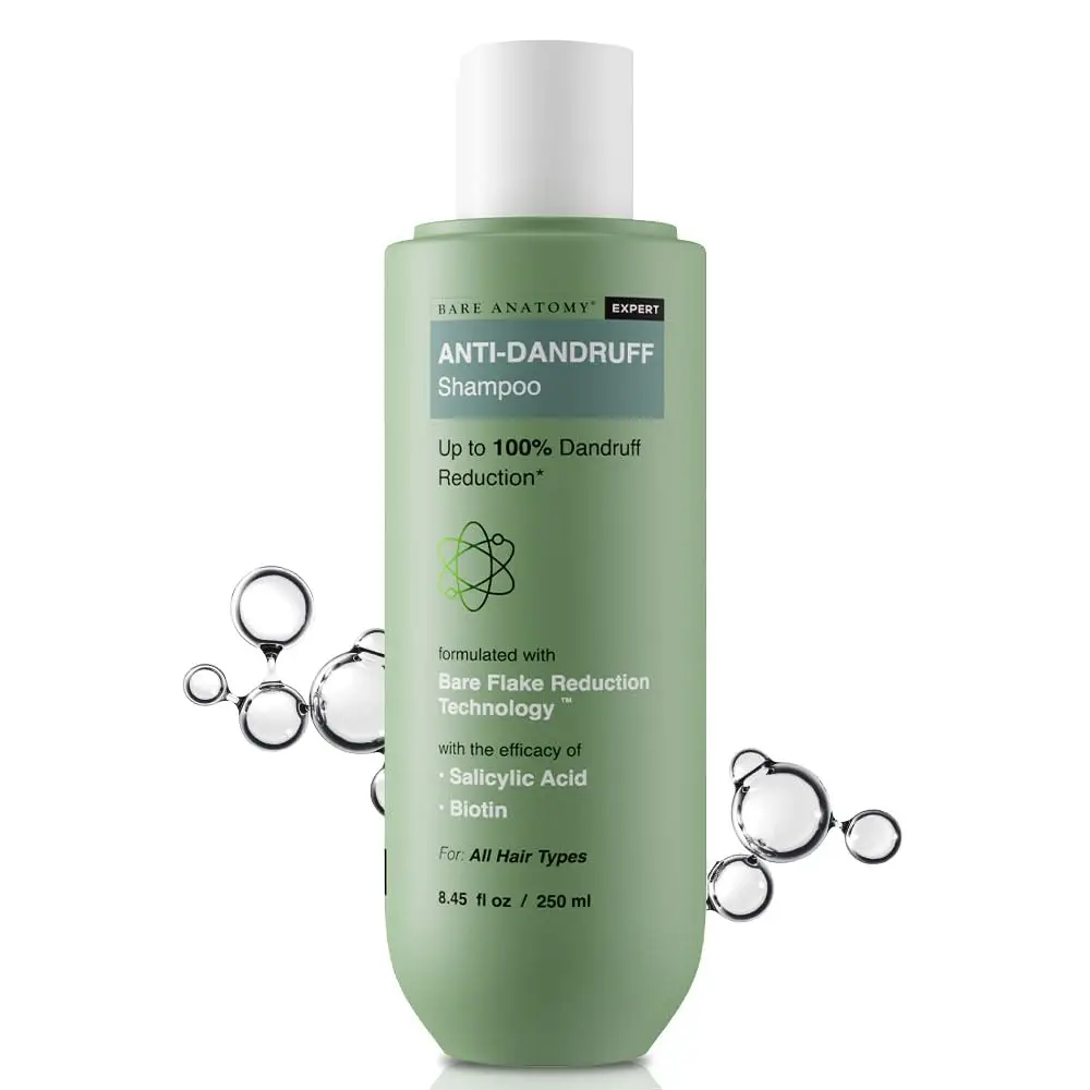 Bare Anatomy Anti Dandruff Shampoo With Salicylic Acid & Biotin