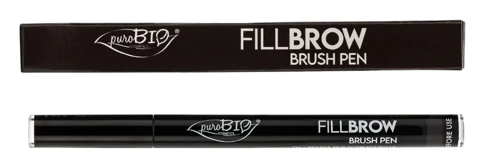 PuroBIO Cosmetics FillBrow Brush Pen 04 Nero Soft