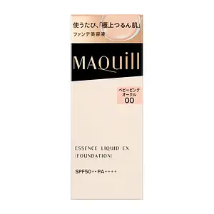 Shiseido Maquillage Essence Liquid Ex Foundation SPF 50+ 00 Baby Pink Ocher
