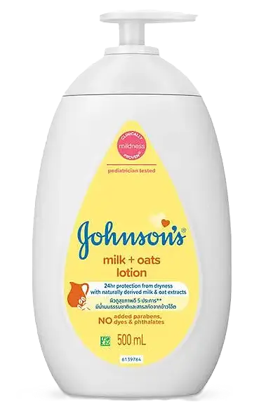 Johnson's Baby Milk + Oats Lotion