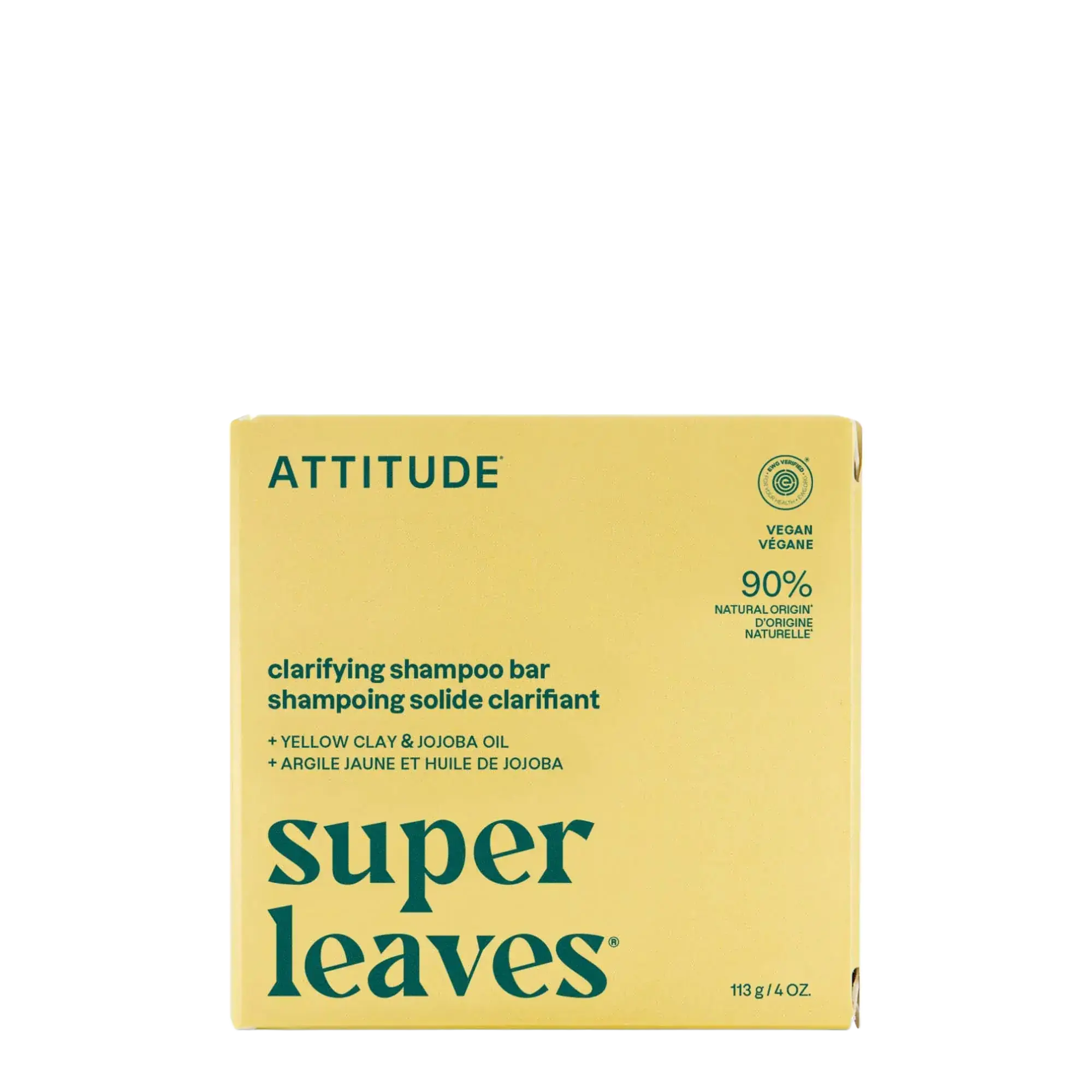 ATTITUDE Clarifying Shampoo Bar