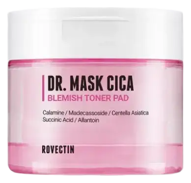 Rovectin Dr. Mask Cica Blemish Toner Pad