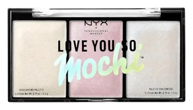 NYX Cosmetics Love You So Mochi Highlighting Palette Arcade Glam