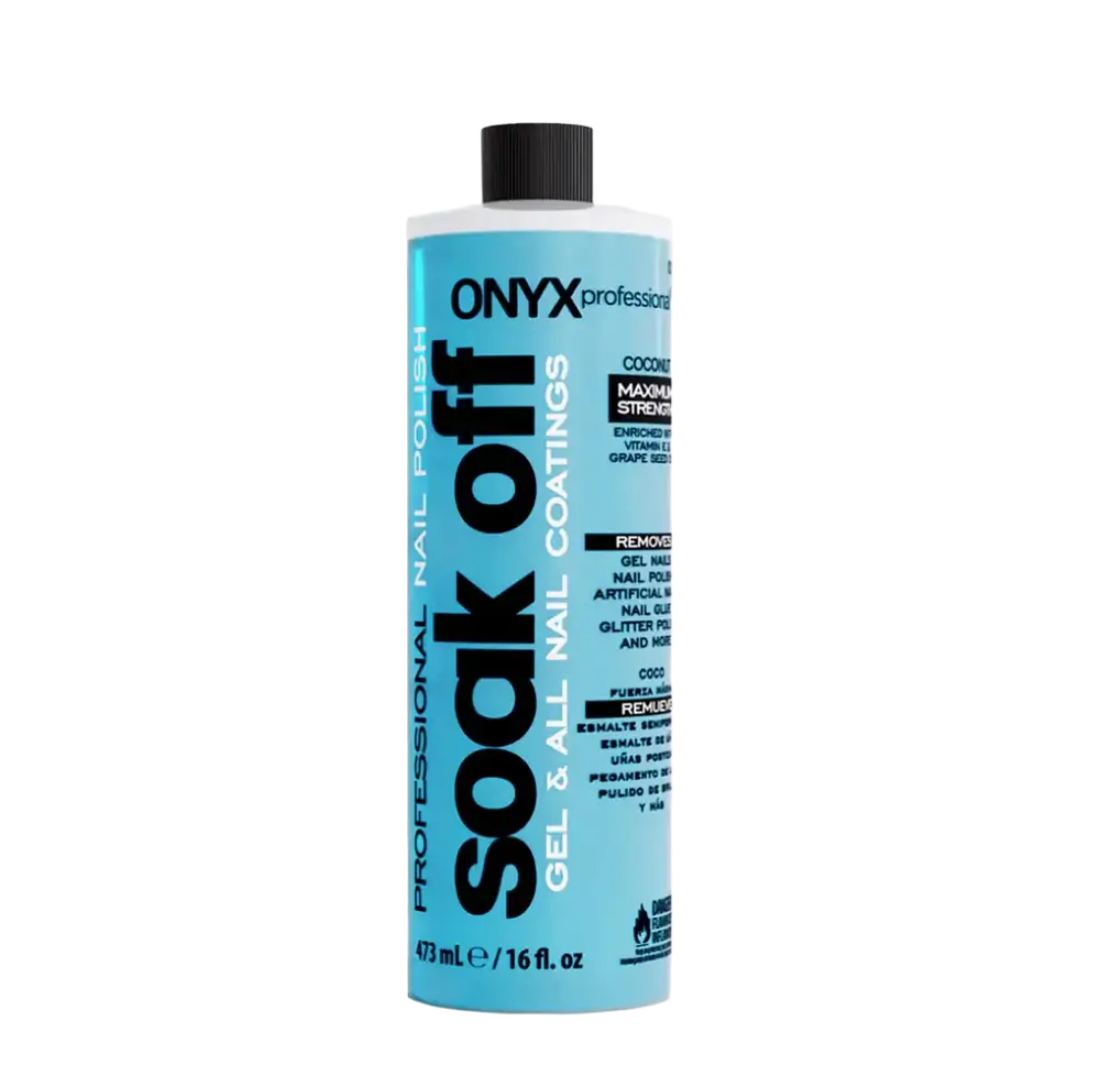 Onyx Professional Soak Off Formula Gel & Nail Polish Remover