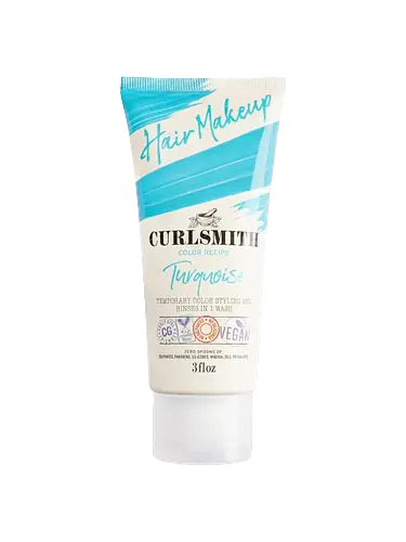Curlsmith Hair Makeup Turquoise