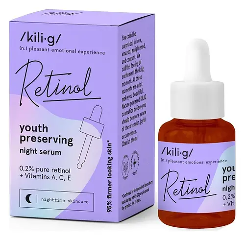 /Kili•g/ Retinol Youth Preserving Night Serum