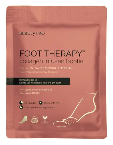 BeautyPro Foot Therapy Collagen Infused Bootie